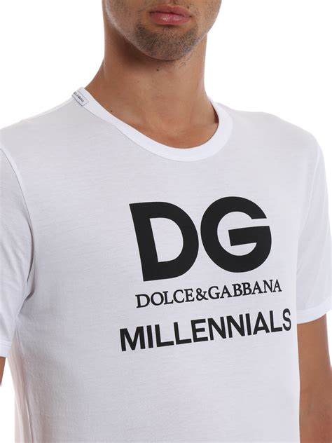 t shirt dolce e gabbana uomo bianca